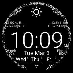 Luke WeatherWatch v4 - Round - All Dim Copy