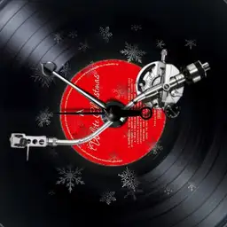 Plattenspieler mit Cover BING Crosby WHITE CHRISTMAS