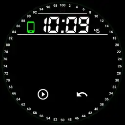 Round compact