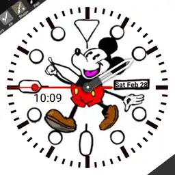 white Mickey