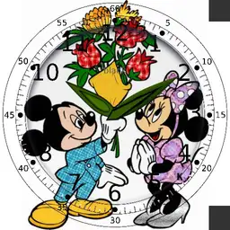 Mickey Minnie Flowers
