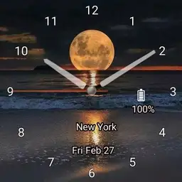 The moon