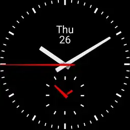 Minimalist World Time Analogue
