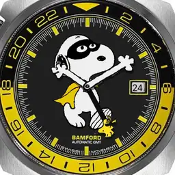 Bamford London 70th Anniversary Snoopy Super Hero GMT