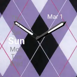 argyle purple