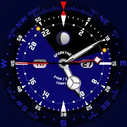 V2 Sparkynet 24Hr Zulu Time Compass V2