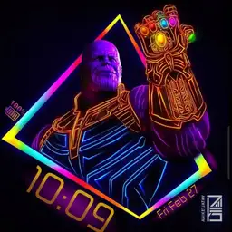 Neon Thanos