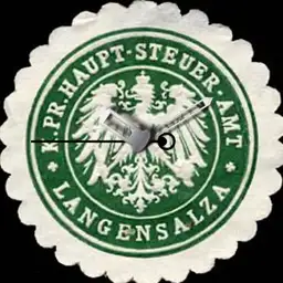 6 German Locality Seals, 10 seconds each, 7