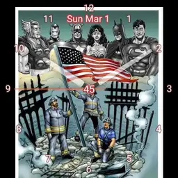 Honoring fallen heroes.