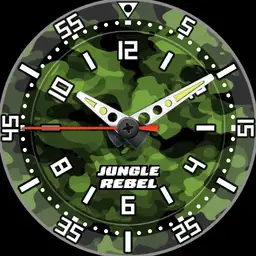 Brute JUNGLE REBEL Camouflage Military Diver Field Watch