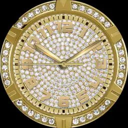 Brute LUXOR Dress Luxury Gold And Diamonds Watch