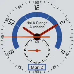 Hall and Orange Autobahn