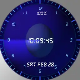 Blue Radar Sphere 1