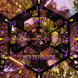stained glass window effect