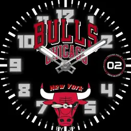 Chicago BULLS vintage watch face