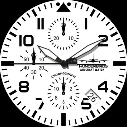 Thunderbirds Air Craft Watch White
