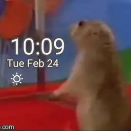 Dramatic squirrel