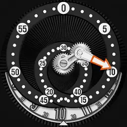 MandetBrote The Orbital Watch Black
