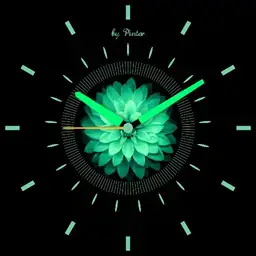 Green flower analog