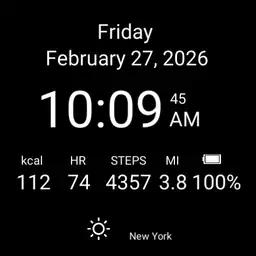 JL Watch Face