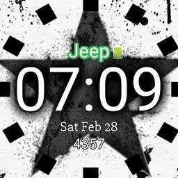 Jeep watch green