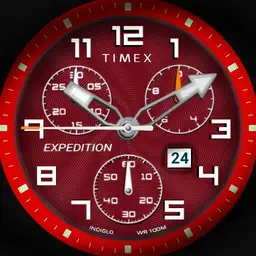 Timex AZUL red