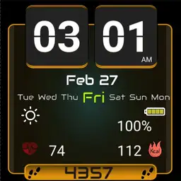 flip clock