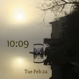 Foggy Sunrise on the Lake