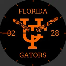 gators black/orange