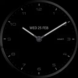 Classic incl. xDrip Glucose, Time, Delta, Calendar, Dimmed version