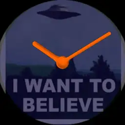 I want to believe