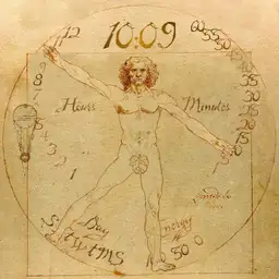 Vitruvian Man with Dim