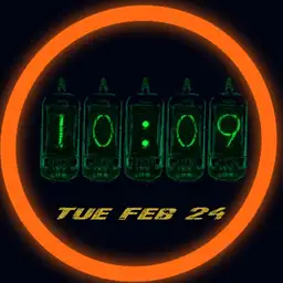nixie orange glow extra gyro fix