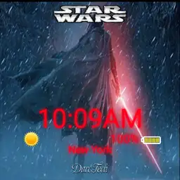 Star Wars The Force Awakens Digital Watch Premium