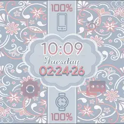 Elegant Grey- Pink