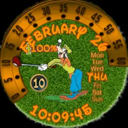 Goofy Golf Gerald Genta inspired 2.0
