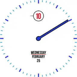 Jumping Hour with seconds