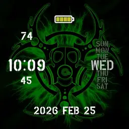 Biohazard Gas Mask 24Hr