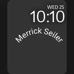 My Own Watch Face 1
