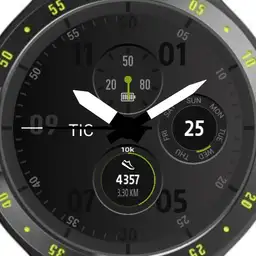 Ticwatch watchface replica by 7