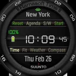 12h GEAR SUUNTO Redesigned by Ramasoft Wdigital Athan Sound, Qibla Ver 2.0