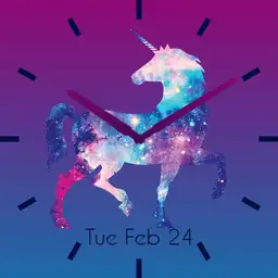 Pink and Purple Unicorn