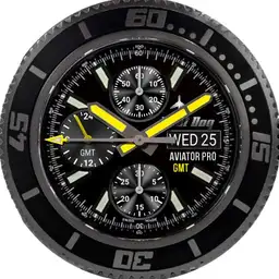 Pilot Dog Aviator Pro GMT Analog - Digital Chrono 21