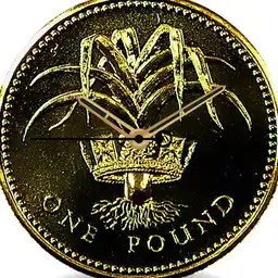 Cupronickel, UK, 1 Pound, 1985