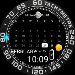 MILIWATCH Pro - Calendario Pro 01