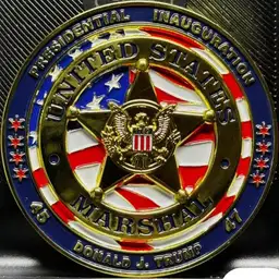 Challenge Coin, Inauguration USMS