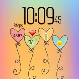 Heart balloons
