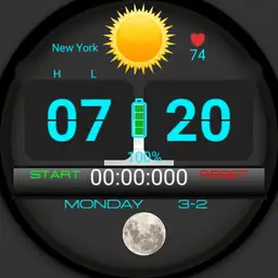 Flip Clock Stopwatch