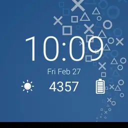 Blue PlayStation