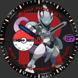 Pokemon Watch Armoured Mewtwo